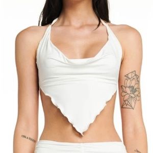 I AM GIA “circle crop” top